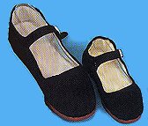 china flats shoes 80s